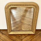 Miroir Louis Philippe doré 60x49cm