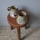 Pyrite stoneware mugs Jean-Pierre Prudhomme artisanal ceramics brutalist countryside decoration