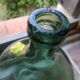 Demijohn vintage green 10,5l h38cm