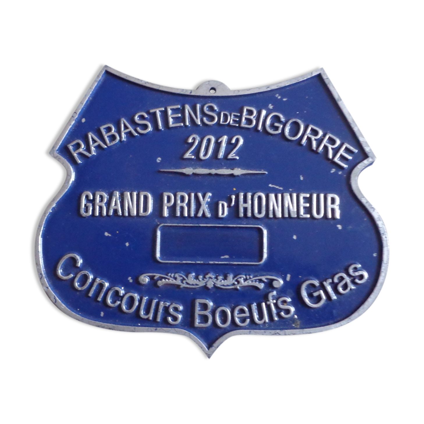 Agricultural competition plate