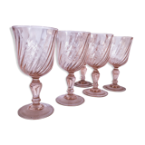 Rosaline white wine 5 glass set