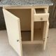 Small 50s kitchen sideboard, vintage kitchen furniture.
