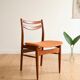 Scandinavian teak chair from the 70s