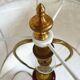 Chinese oxblood porcelain lamp, empire style