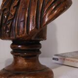 Bust of a young man in antique plaster.