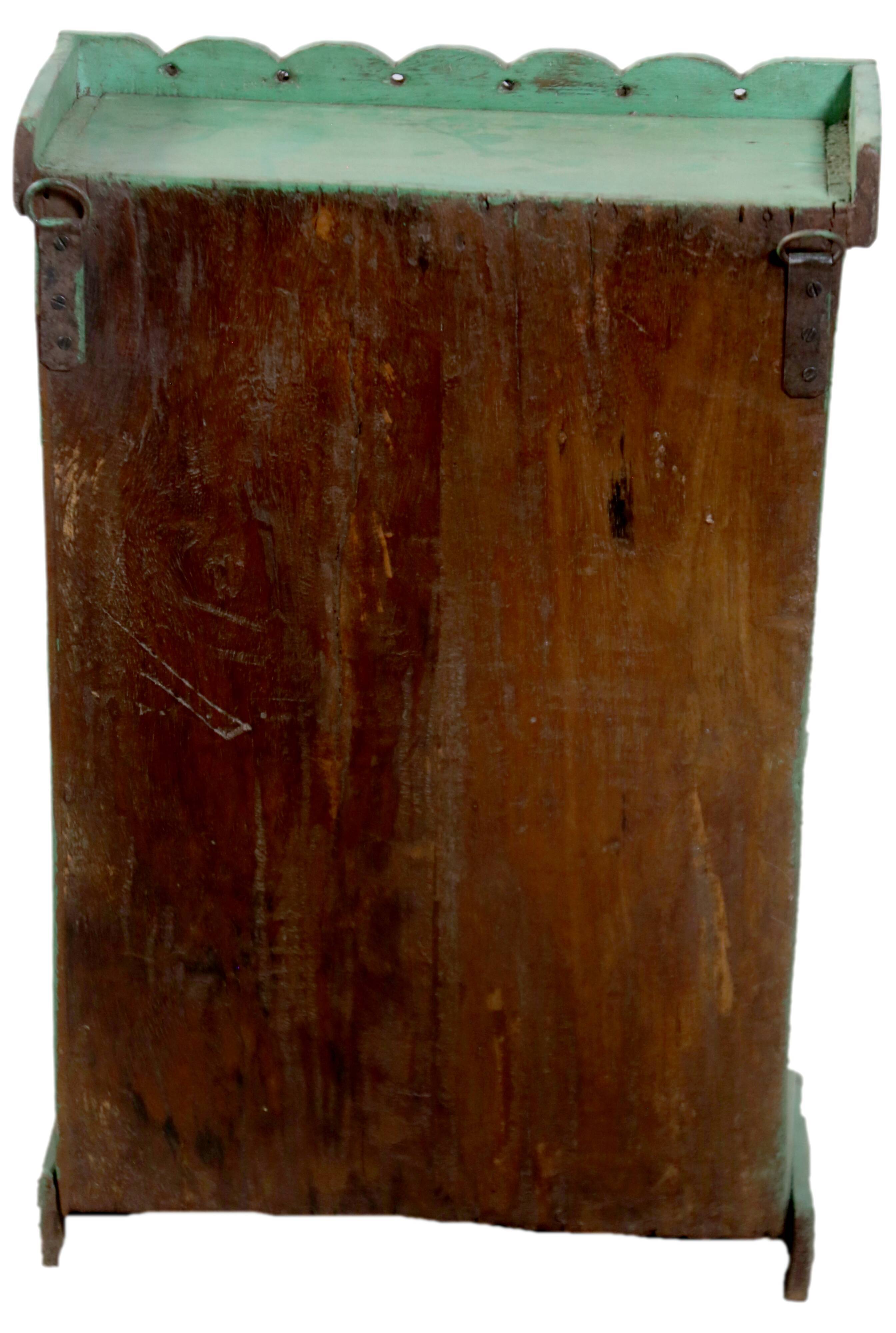 Shelf - old Burmese teak wall window