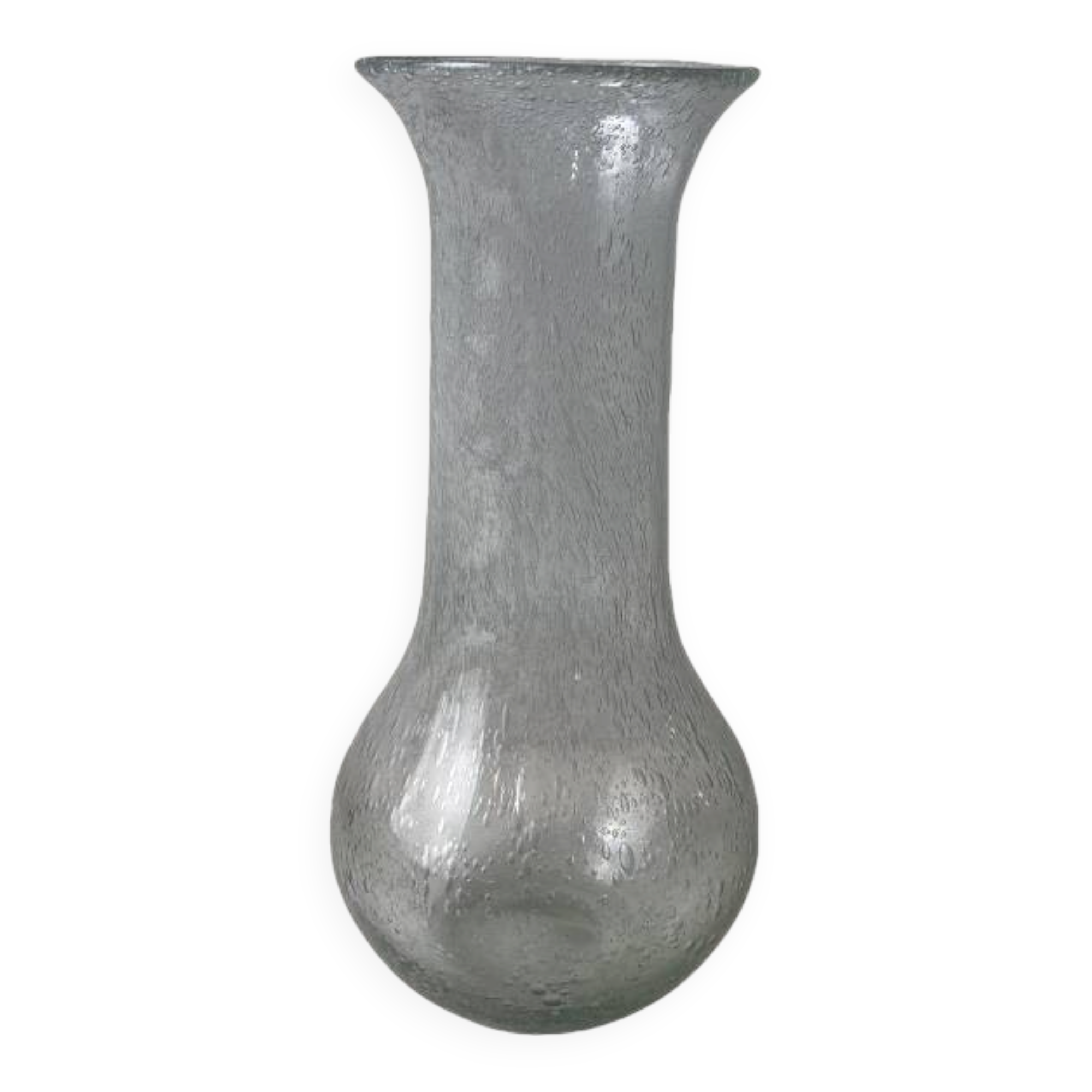 Bubble glass vase from Biot