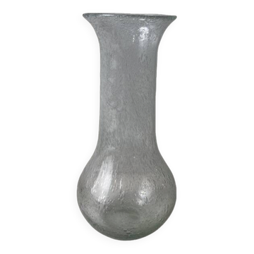 Vase en verre bullé de Biot