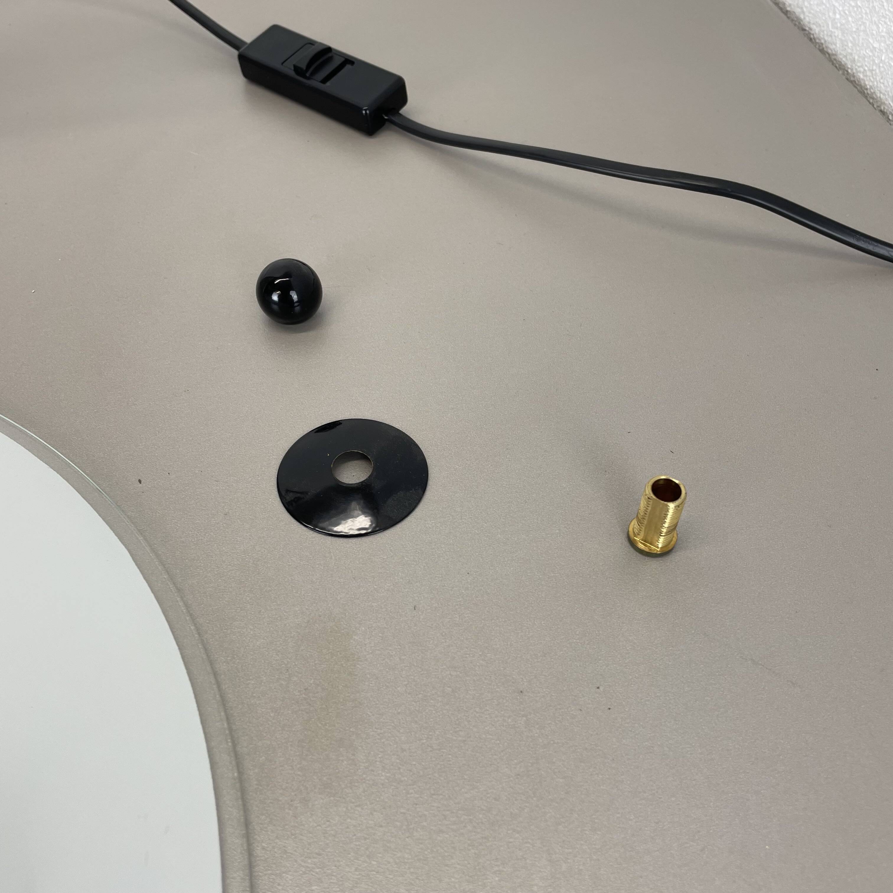 Rare Postmodern Terrazzo Table Lamp 'EON' in Memphis Style by IKEA, Sweden 1990s