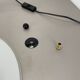 Rare Postmodern Terrazzo Table Lamp 'EON' in Memphis Style by IKEA, Sweden 1990s