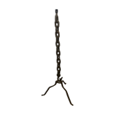 Wrought iron floor lamp 50s