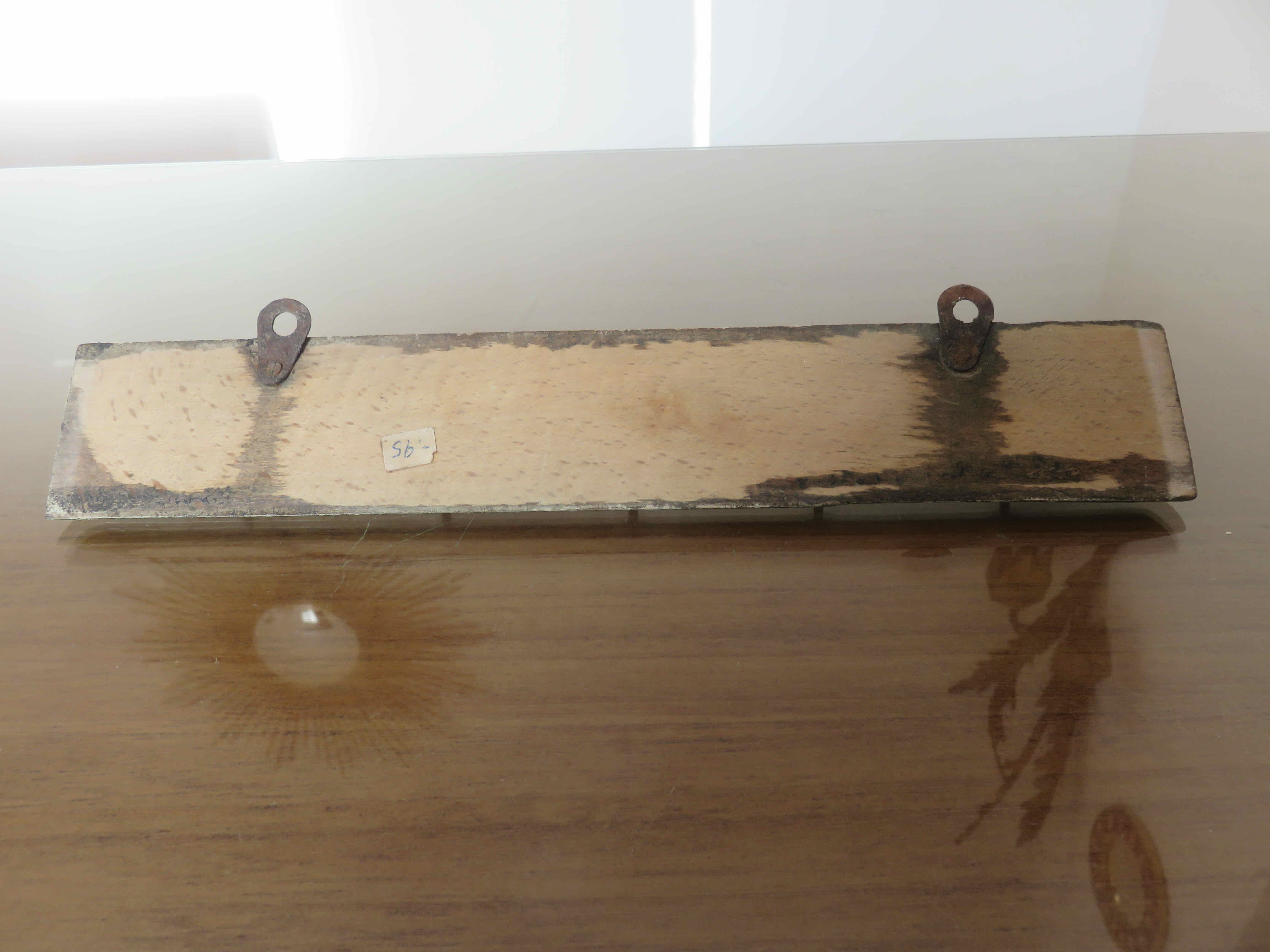 Wooden and metal tea towel door 30s 40