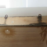 Wooden and metal tea towel door 30s 40