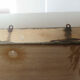 Wooden and metal tea towel door 30s 40