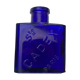 Flacon cadex en verre bleu cobalt