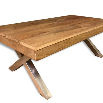 Industrial coffee table