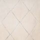 Berber carpet beni ouarain ecru with black lines 304 x 216 cm