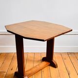 Folding table, Art Deco pedestal table
