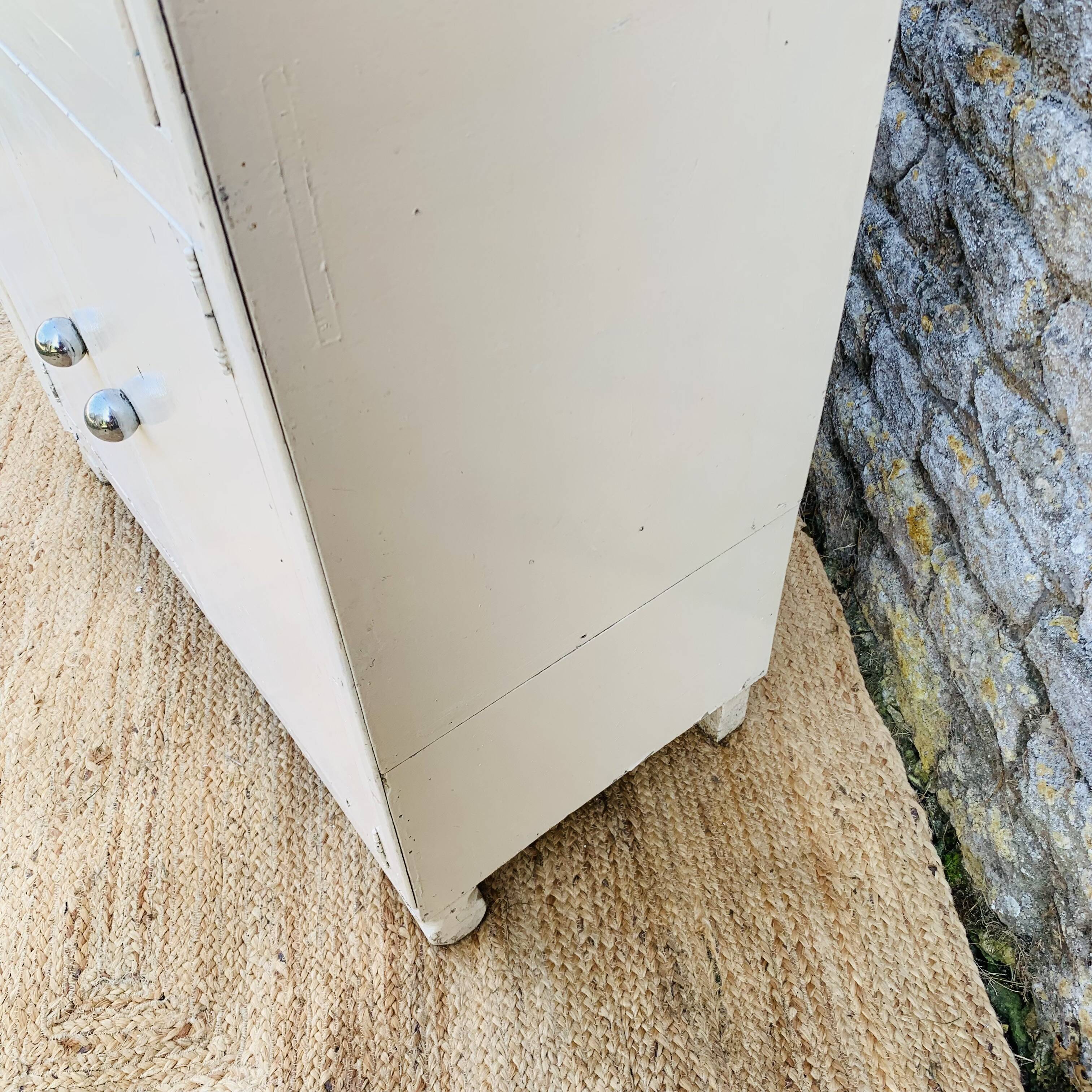Vintage white sideboard