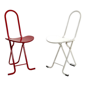 paire de chaises pliantes - 1970s