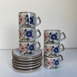 Vintage sandstone coffee cups