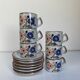 Vintage sandstone coffee cups