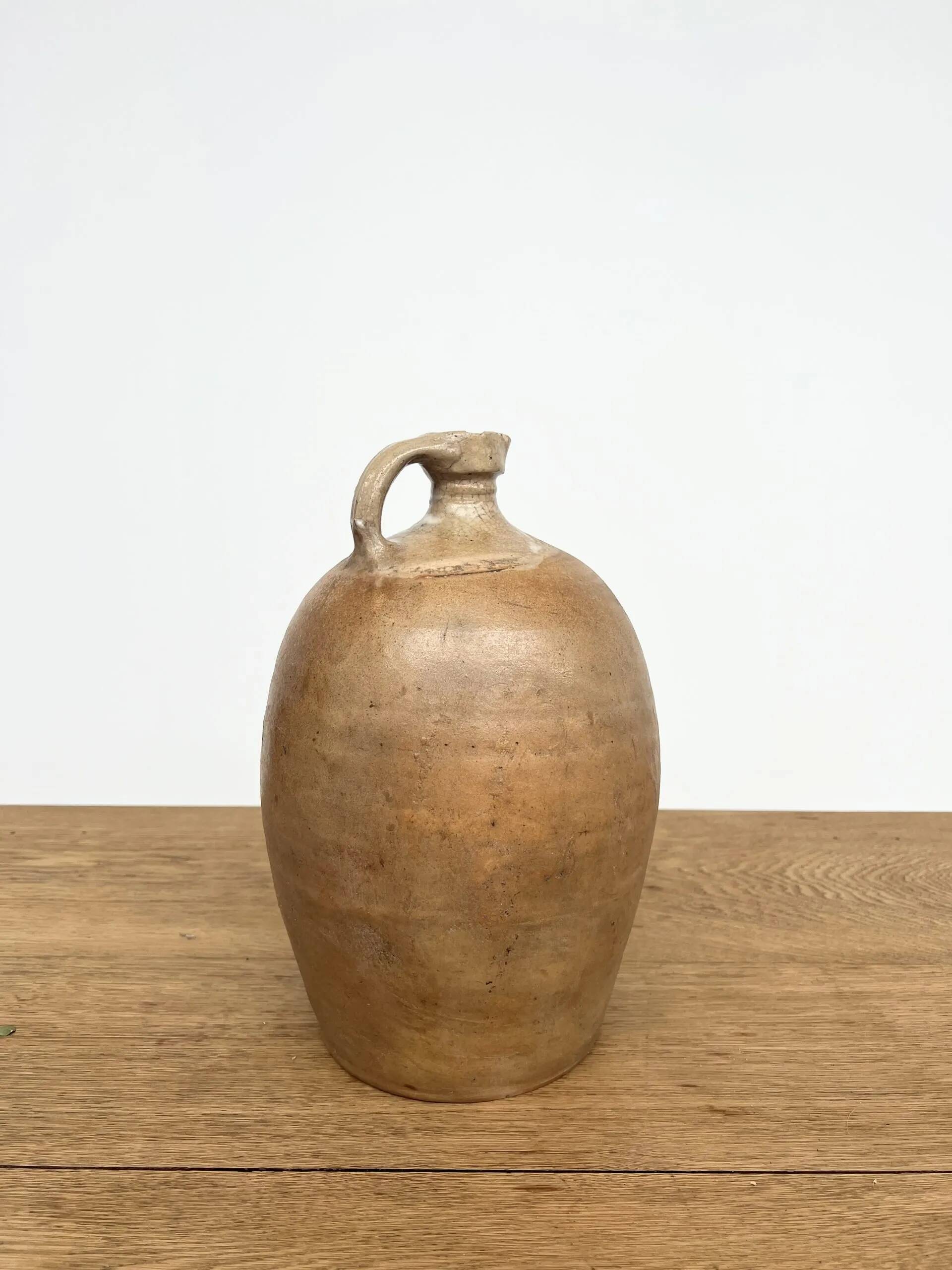 Antique ochre jar