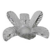 Bougeoir "Fleur" en cristal