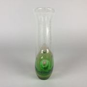 Glass vase designed by Frantisek Spinar for Skrdlovice glassworks, 1970's