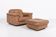 De Sede DS 101 brown leather lounge chairs, 1970's