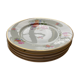 Limoges floral plates