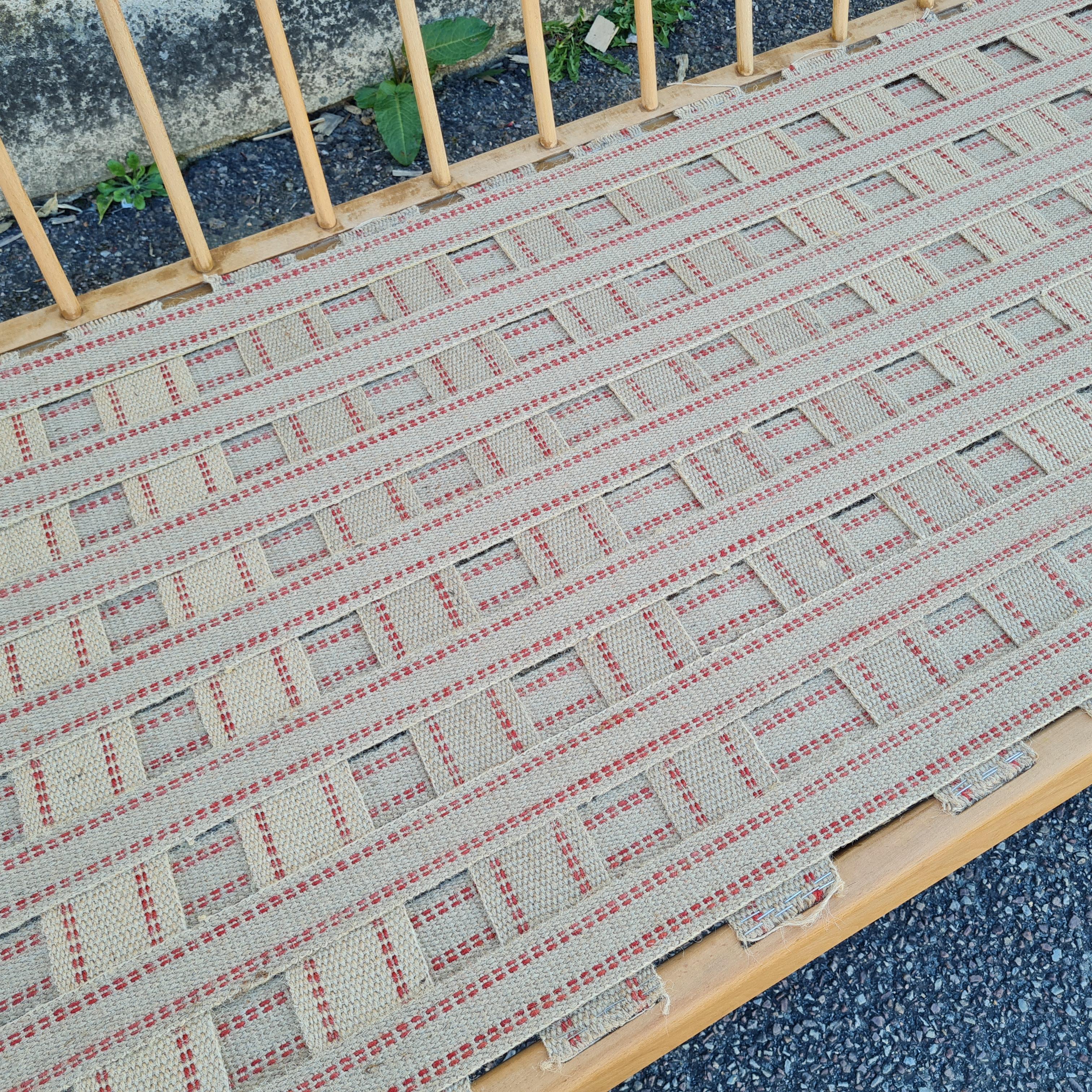 Sofa Ercol 3 place in light wood