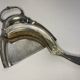 Old table shovel picks up crumbs silver metal early twentieth century