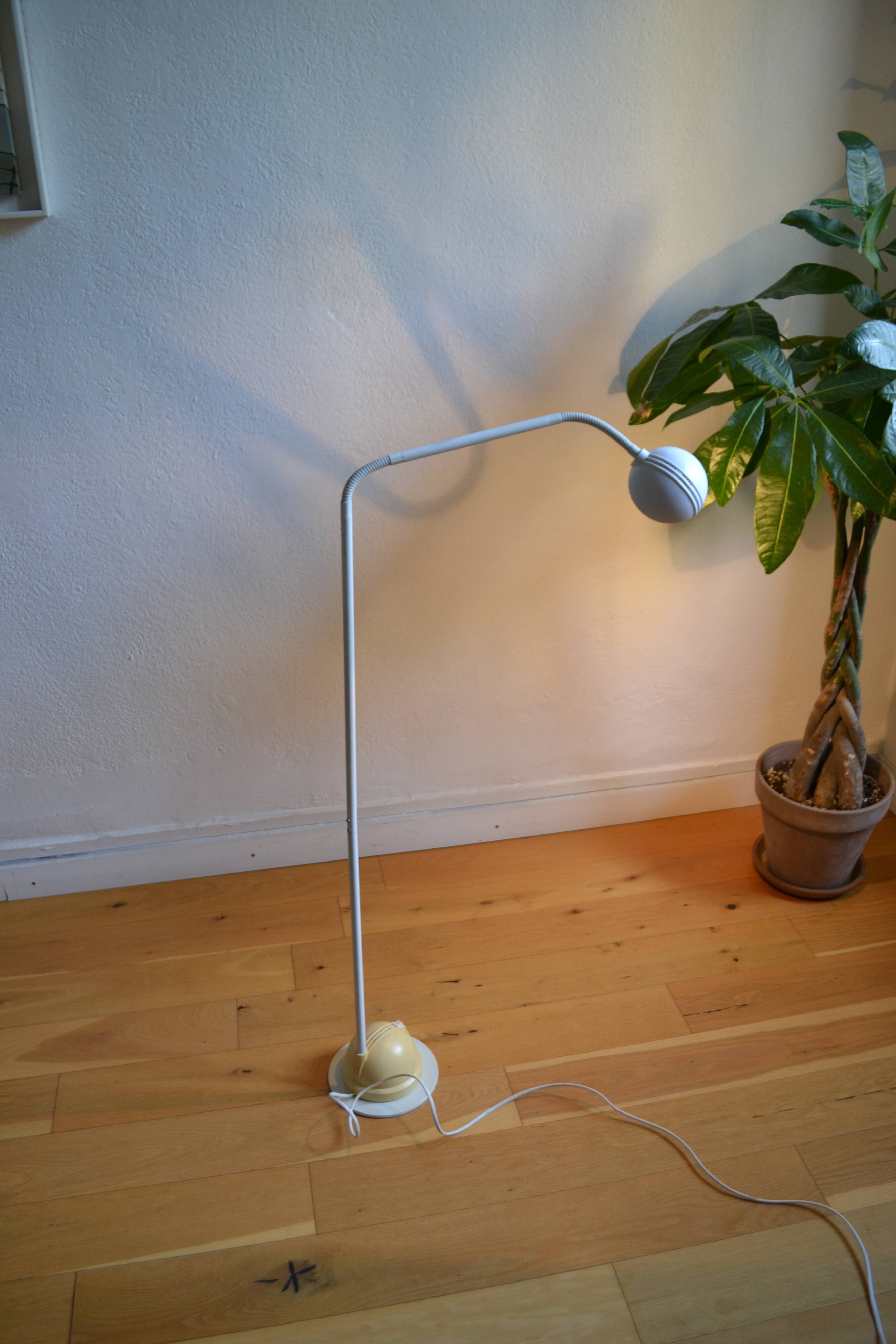 Lampadaire liseuse vintage postmoderniste 1980