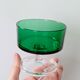 Lot de 6 coupes Luminarc vintage de couleur verte