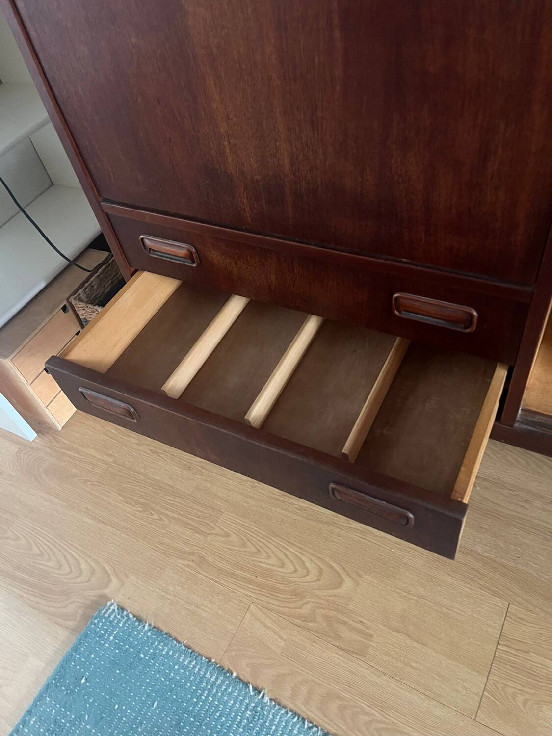 Enfilade en teck années 50 par Musterring