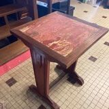 Square bistro table