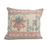 20" x 23" Turkish Oushak Rug Pillow Cover, Square Oversize Cushion,Pillow Cases Made Out of