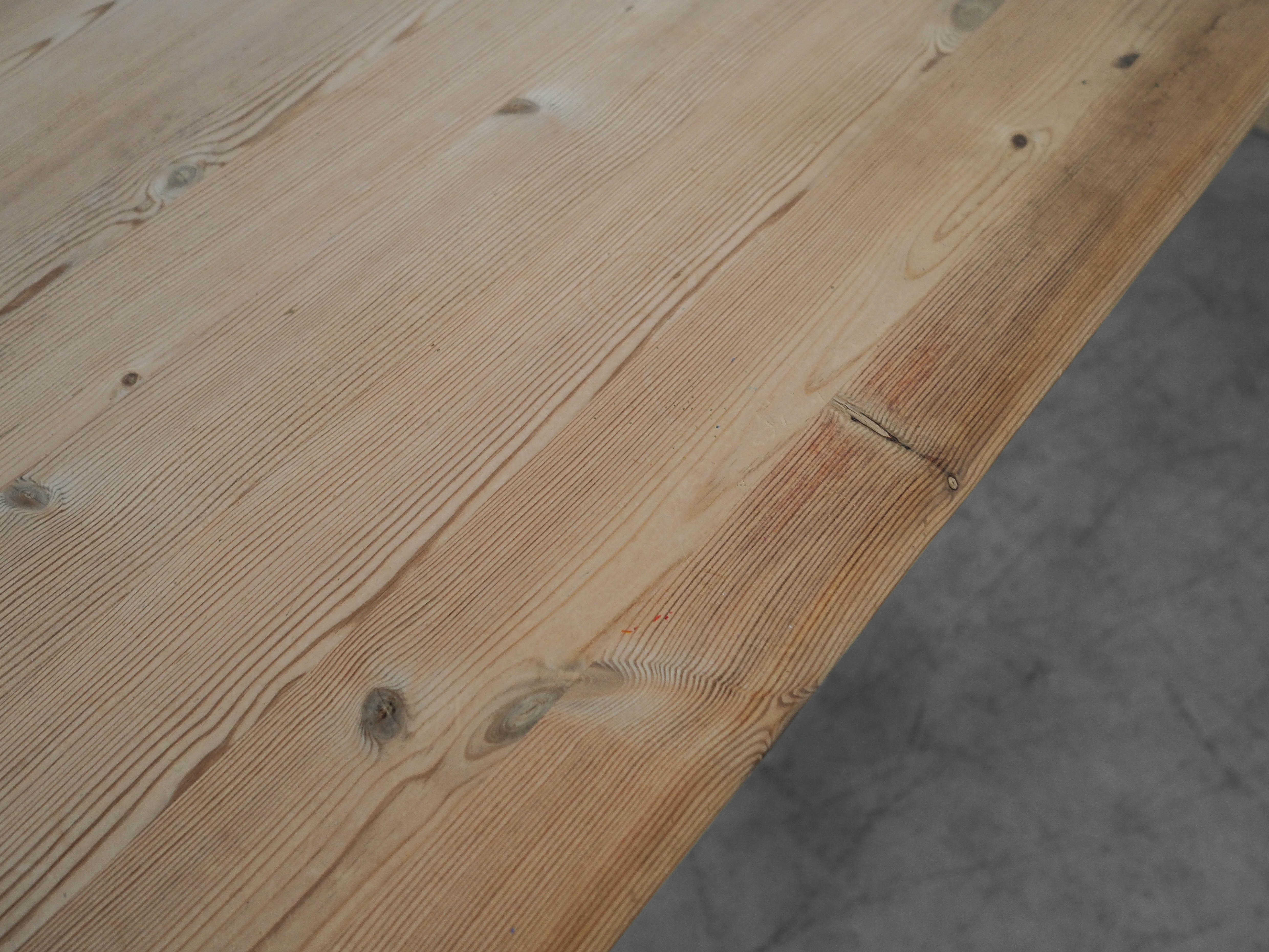 Pine table, Danish design, 1990s, made in Denmark