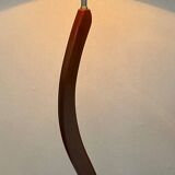 Scandinavian style curved floor lamp