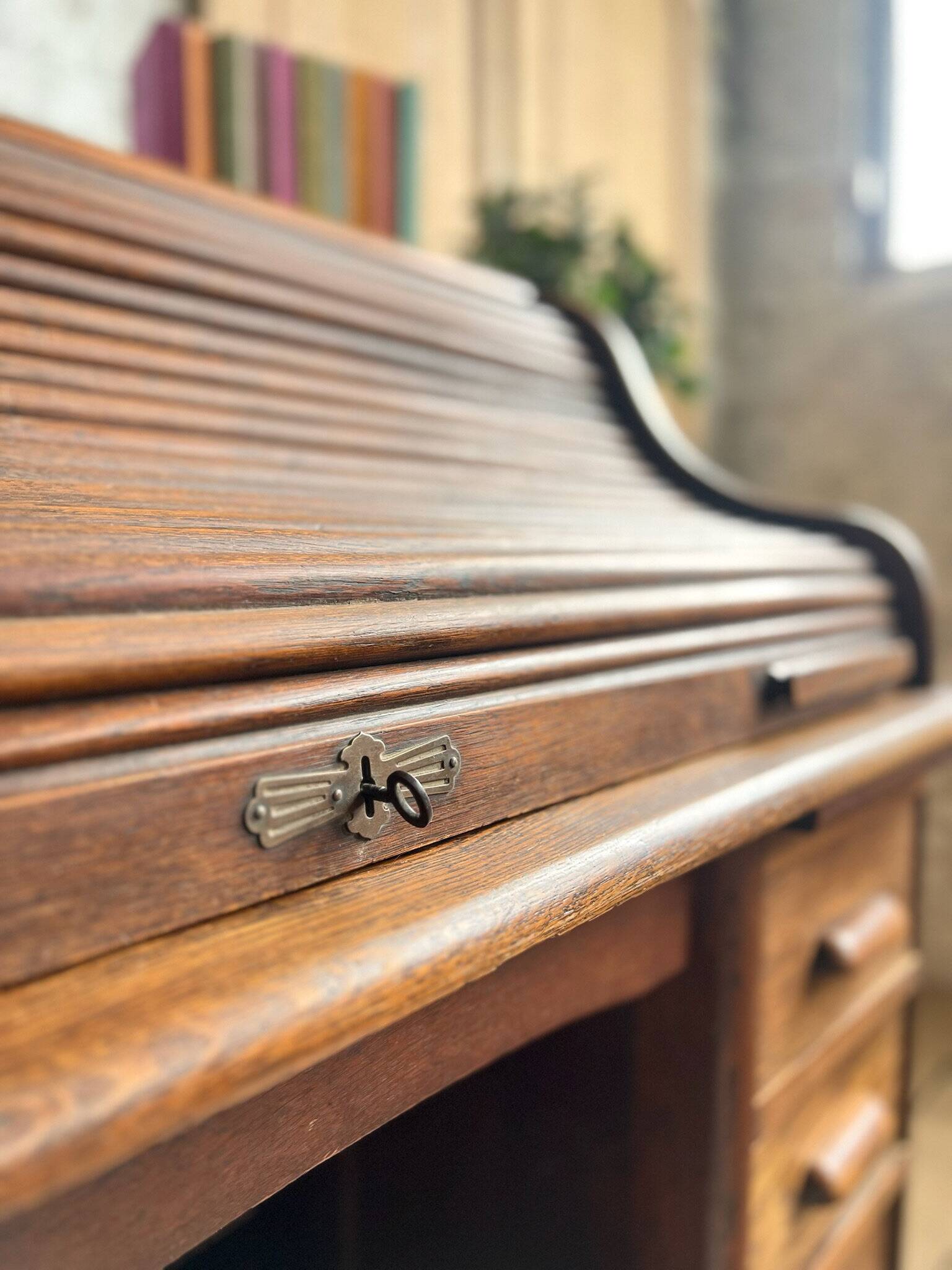 Old "American" desk Bouchery-Grenier