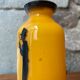 Miniature vase art deco glass orange silhouette smoker