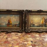 Port of Calais early 19th century - Smuggling of Lace Trades L