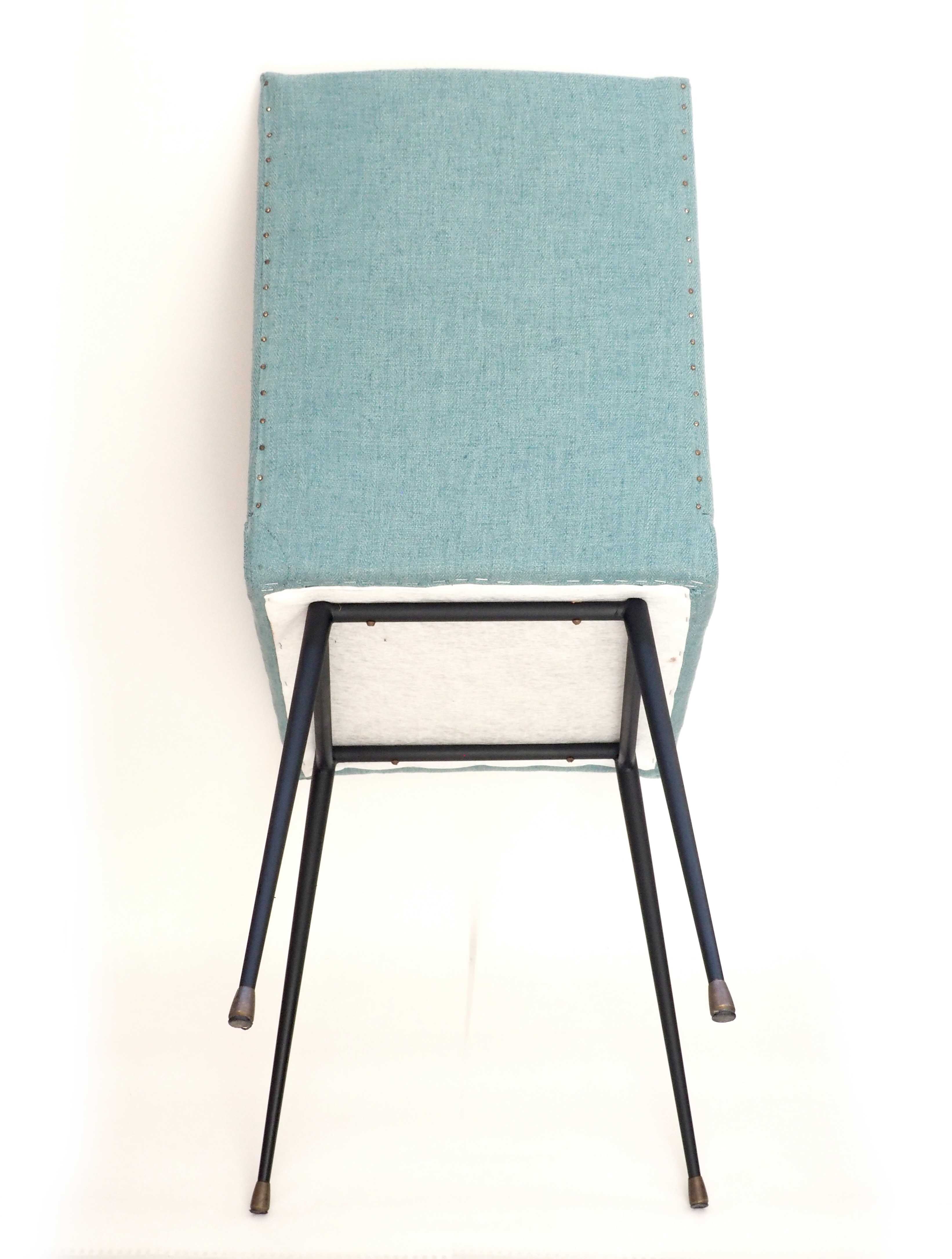 Reupholstered 60s chair