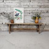 Pickled farm bench
