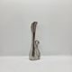 Silver-plated swan soliflore