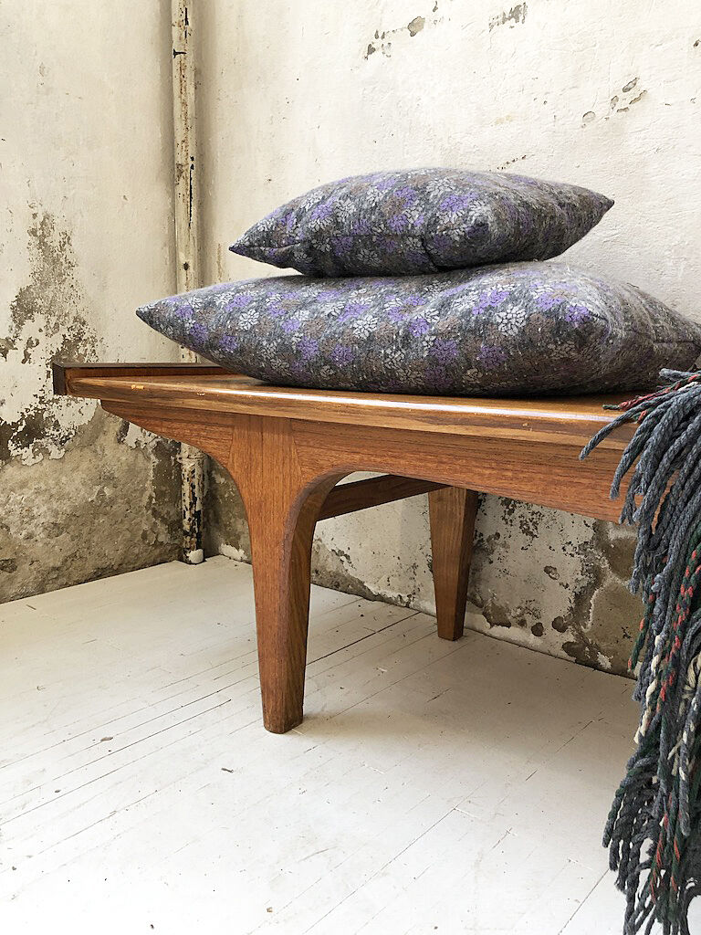 Scandinavian teak bench