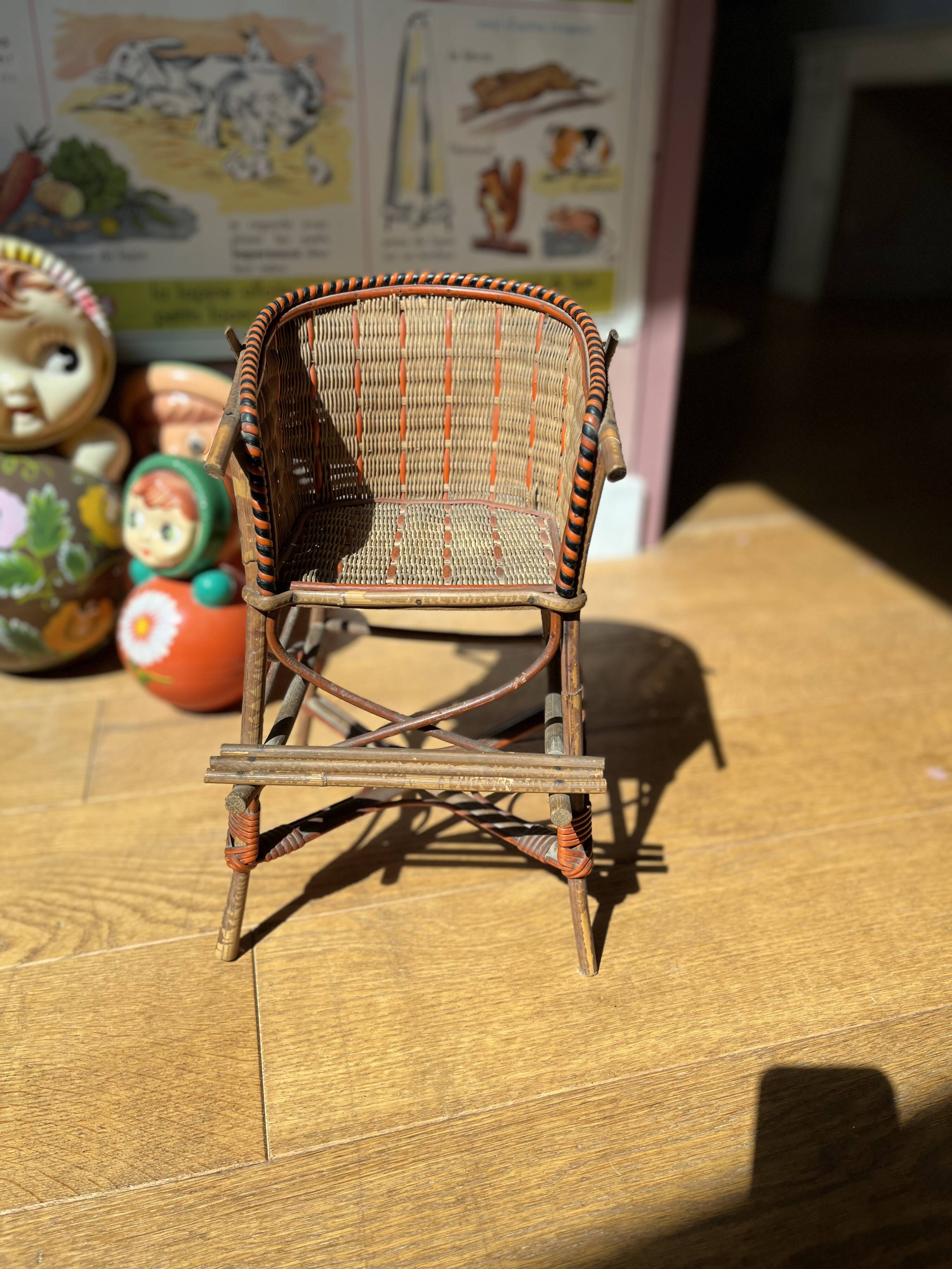 "Doll high chair 'Belle Époque'"