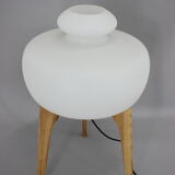 1970s Oak ULUV Floor Lamp, Czechoslovakia