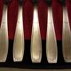 Housewife 24 pieces silver metal Christofle Alfénide model Saigon Luc Lanel